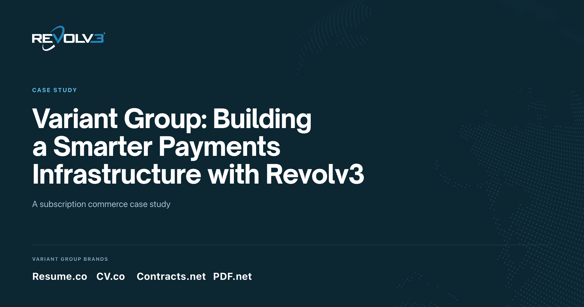 Variant Group Case Study: Higher Approvals with Revolv3