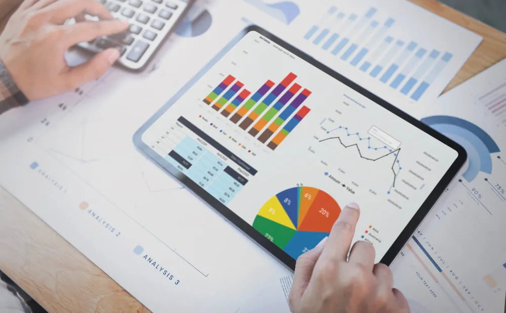 çeşitli grafik görselleri içeren tablo