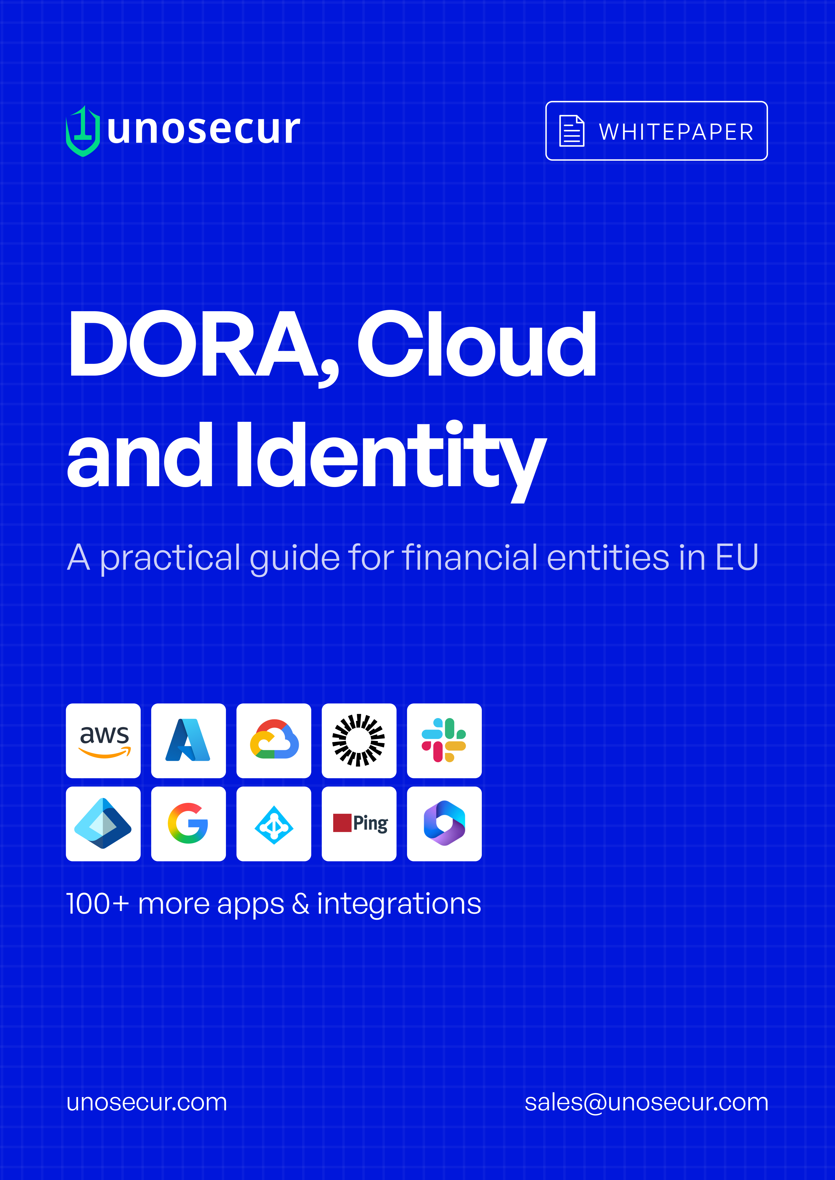 DORA, Cloud and Identity