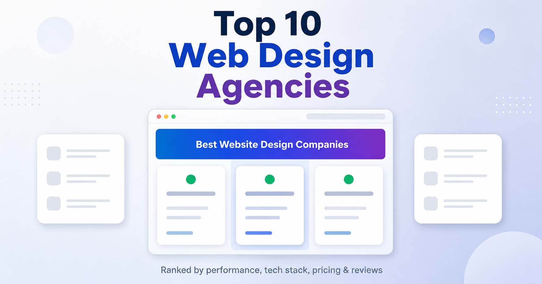 Best Website Design Companies in 2026: Top 10 Agencies Compared