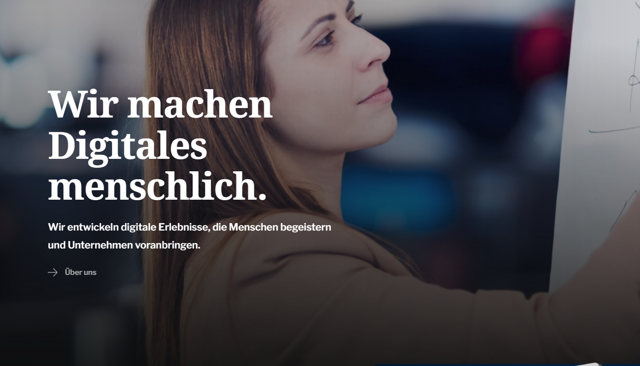 Wir sind eine inhabergeführte Digitalagentur in der Schweiz und Deutschland. Seit 1996 entwickeln wir digitale Erlebnisse, die Menschen begeistern und Unternehmen voranbringen.