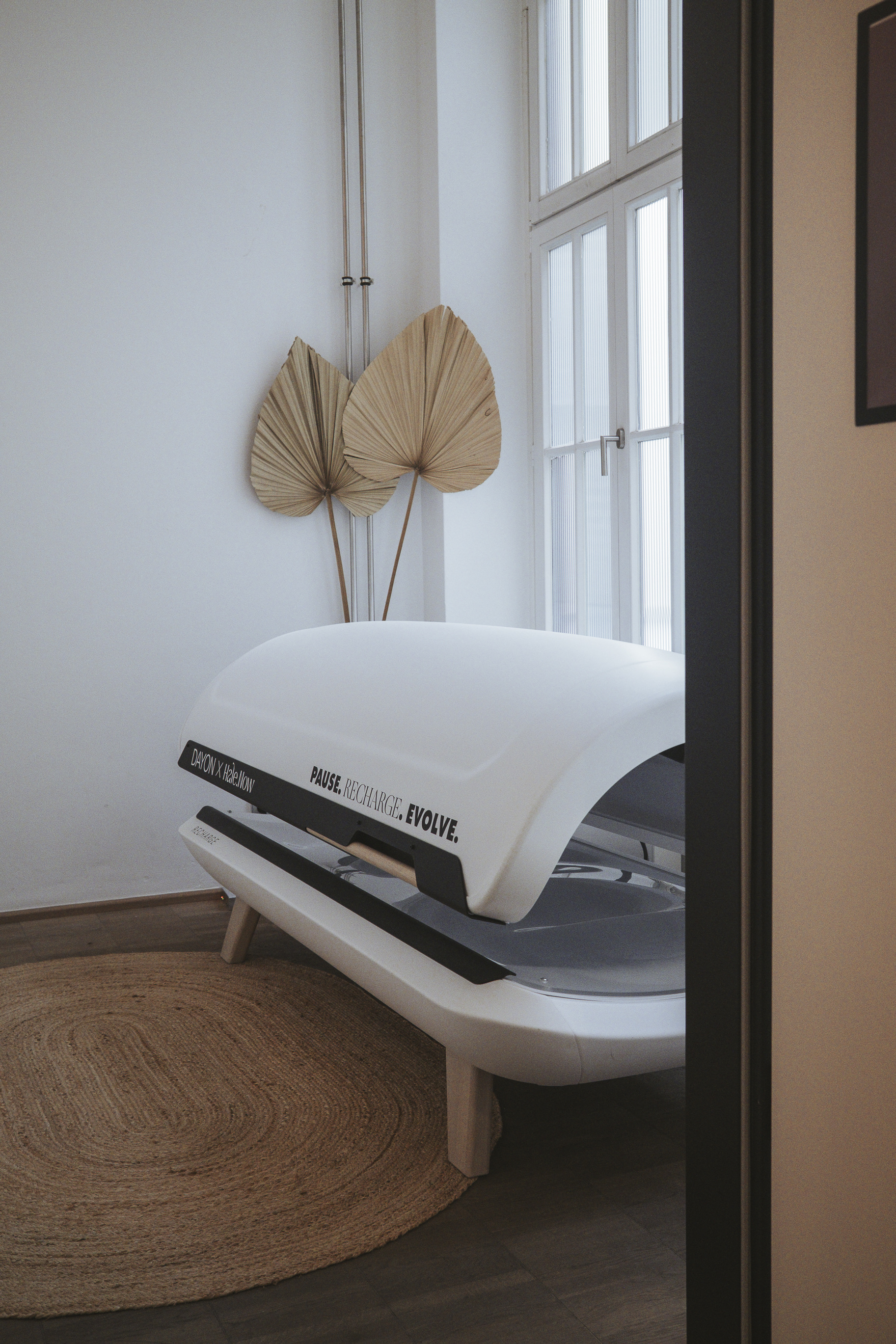 Infrarot Kabine im Hale.Now Studio Berlin Prenzlauerberg