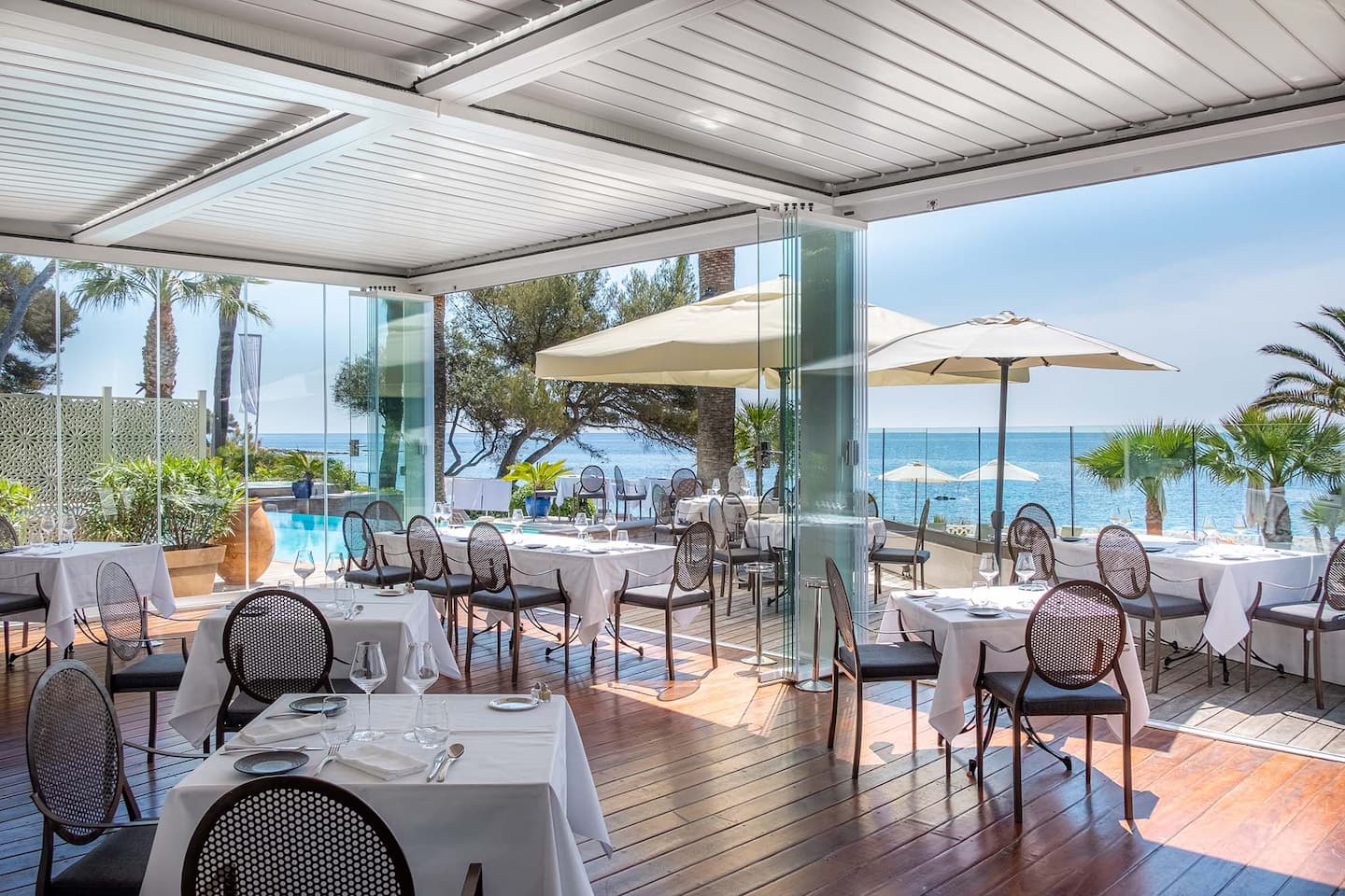 La Villa Mauresque - Restaurant with sea view
