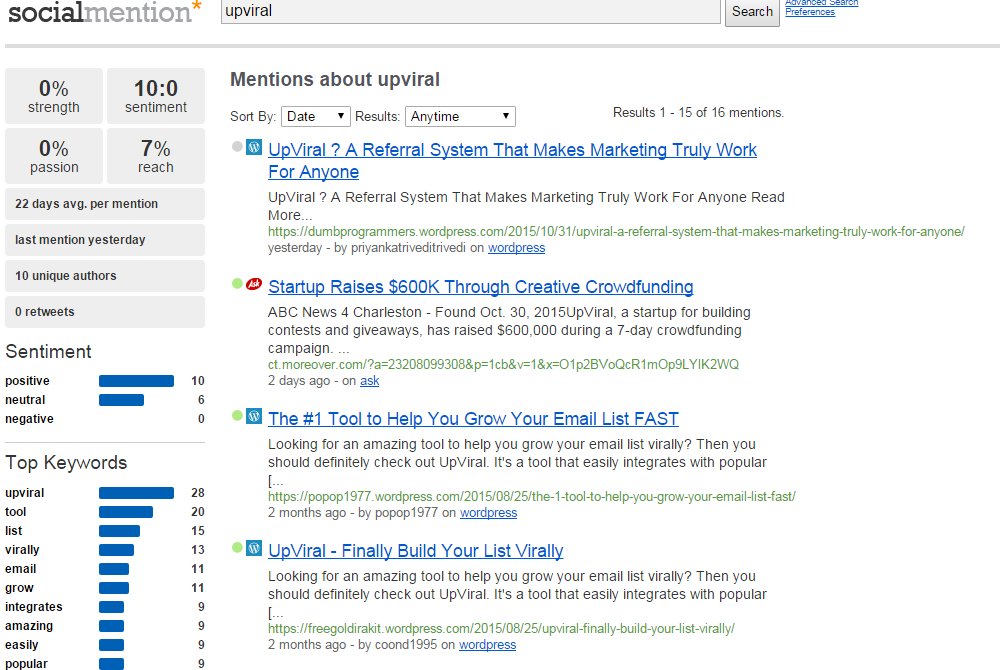 Mentions