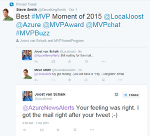 MVP Moment