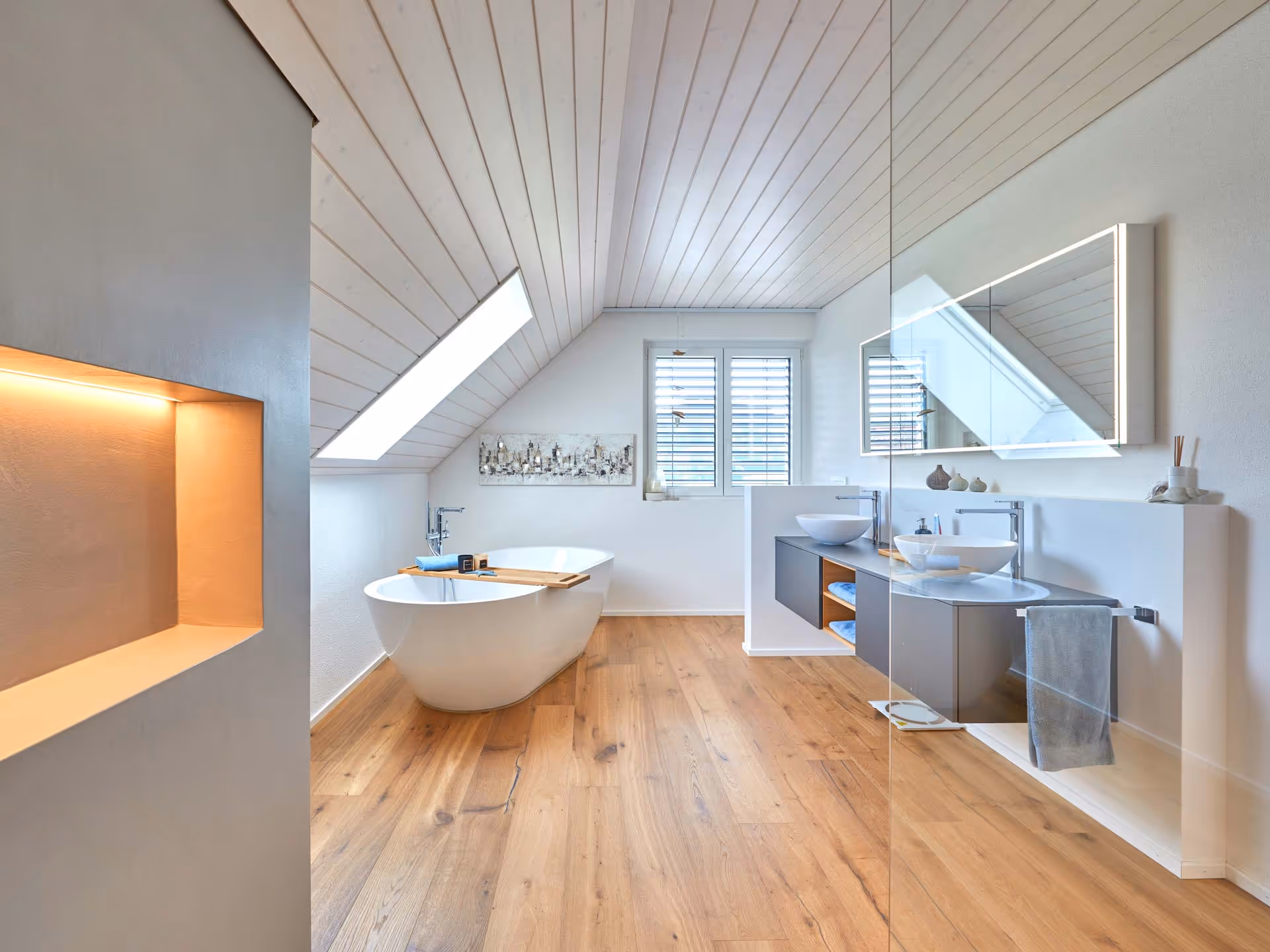 Grosszügiges Badezimmer