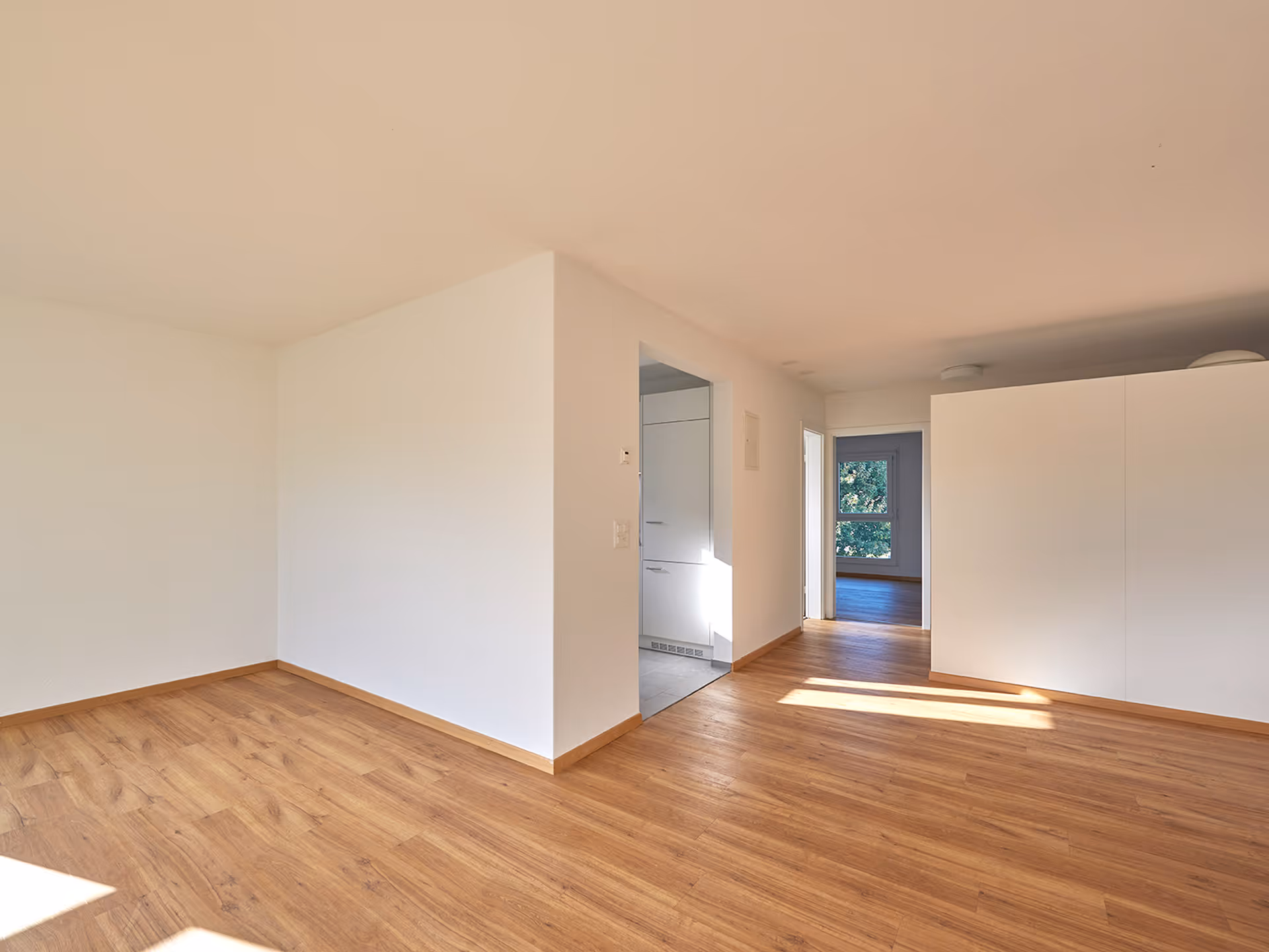 Saniertes Wohnzimmer