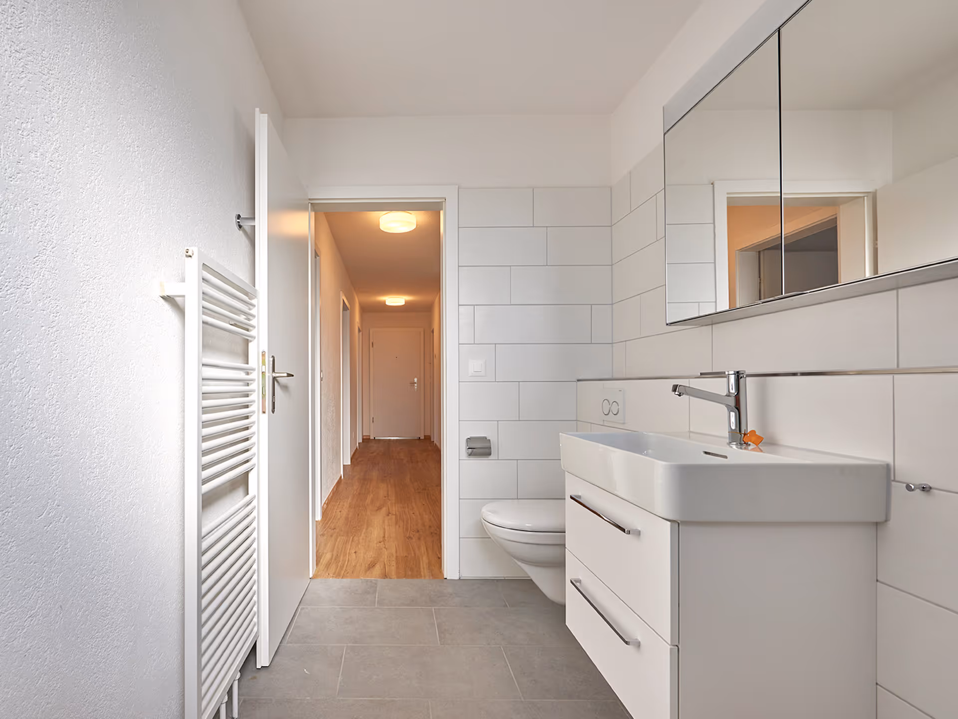 Renoviertes Badezimmer