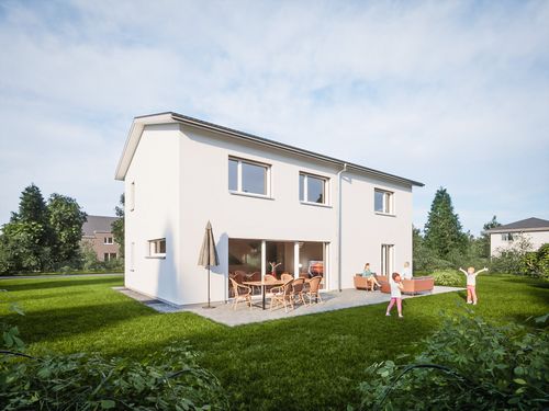 Offene Küche mit Essbereich