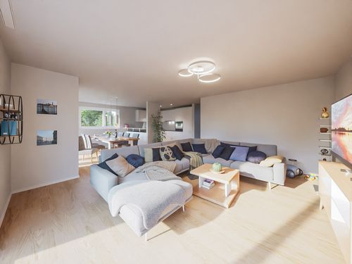 Grosszügiger Wohnbereich