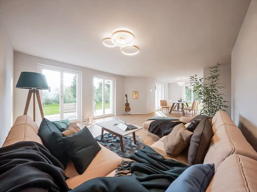 Wohnzimmer mit Blick zum Essbereich