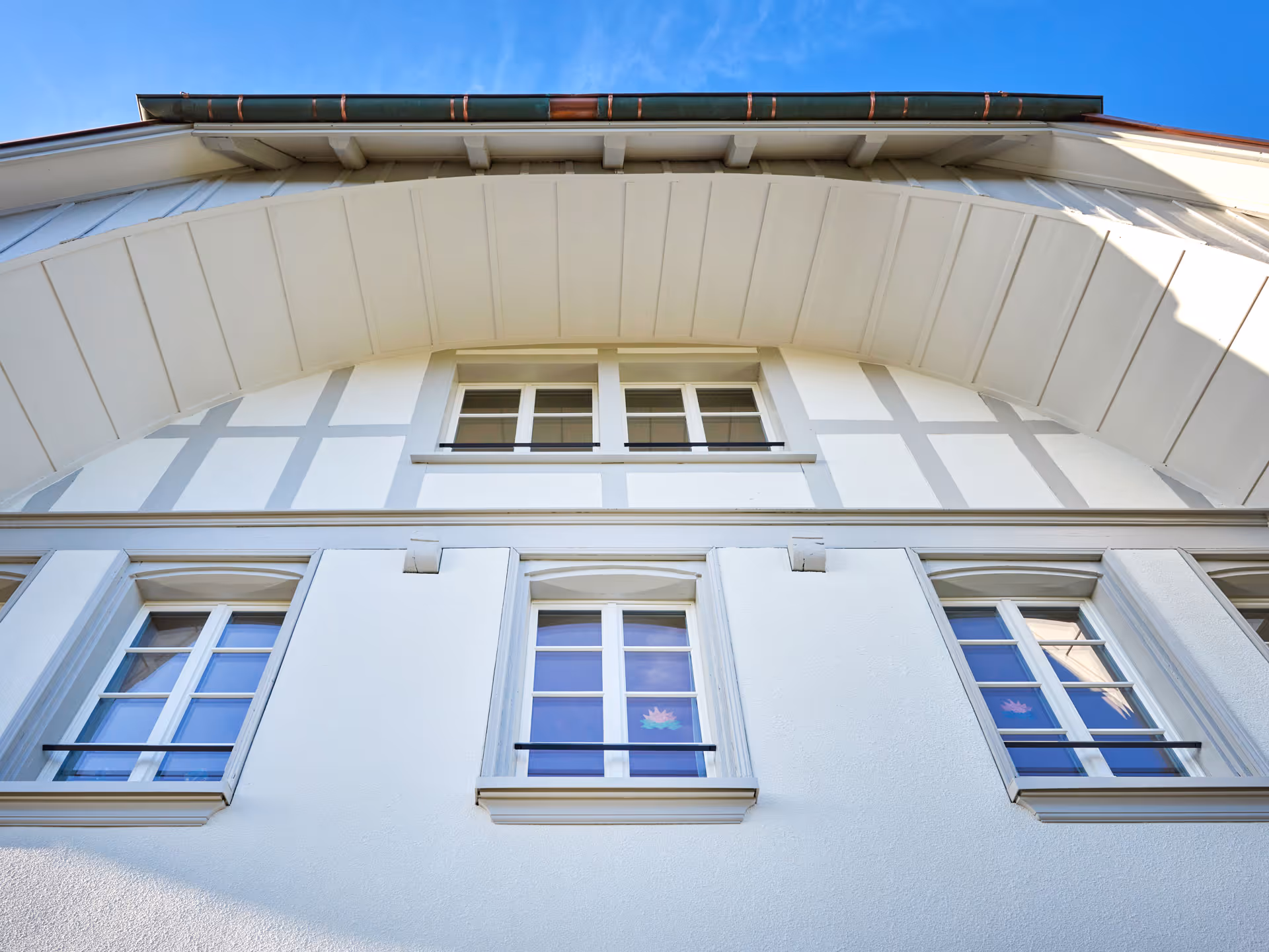 Renovierte Aussenfassade