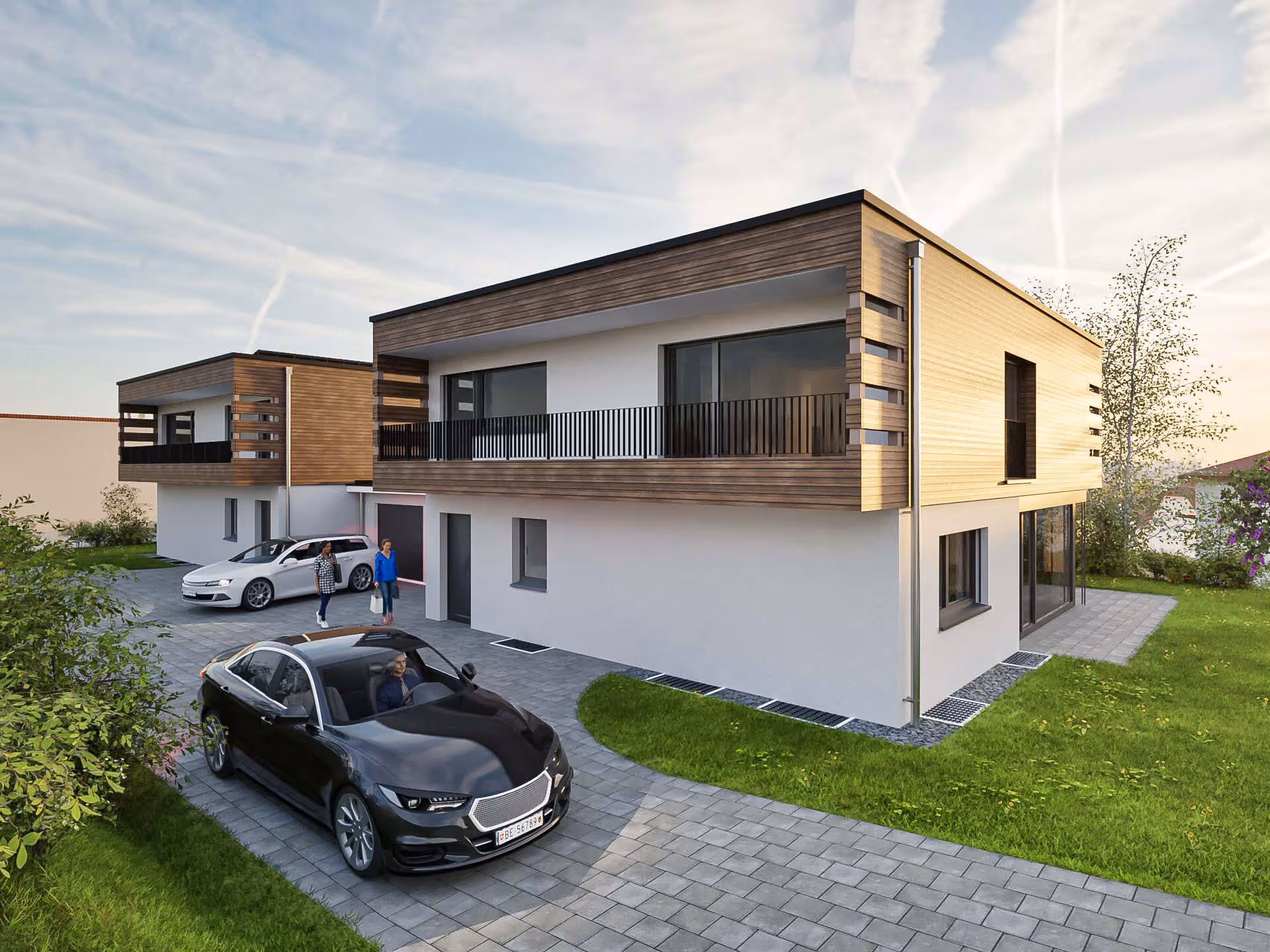Aussenfassade Einfamilienhaus