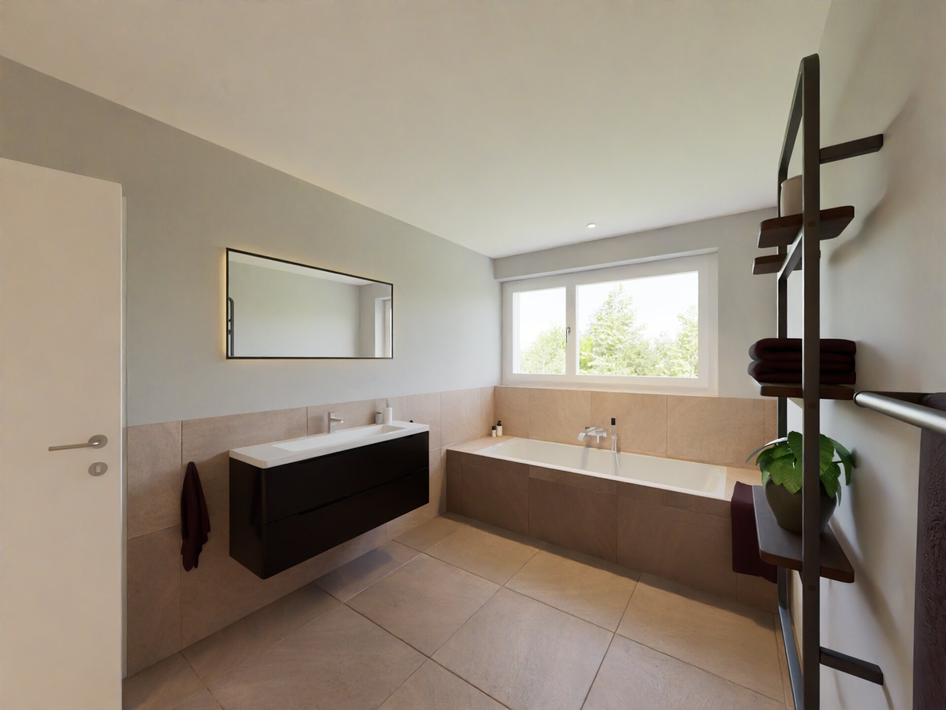 Grosszügiger Wohnbereich