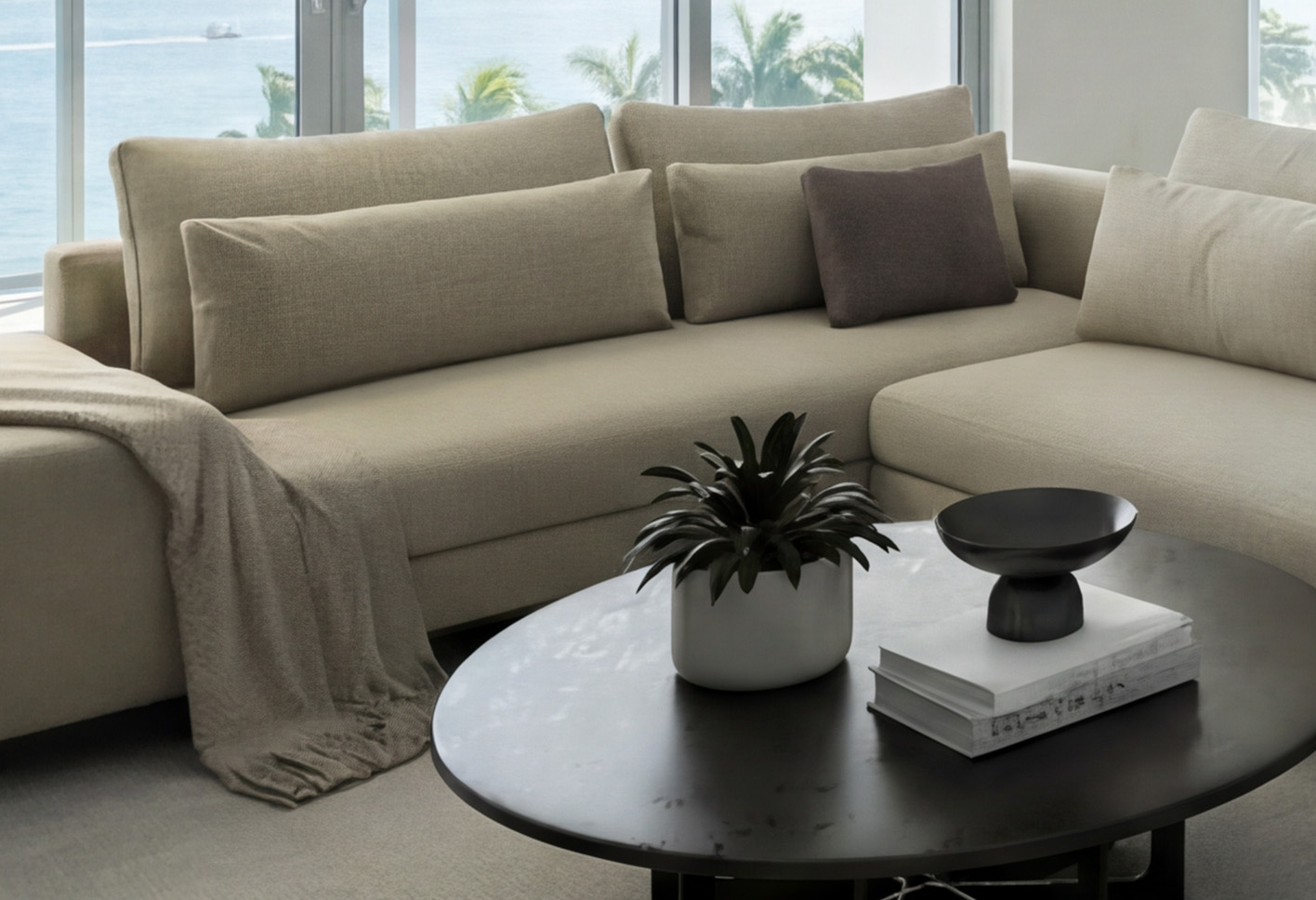 Apply Design living room detail