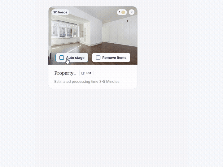 Step 2: choose a room set and design style