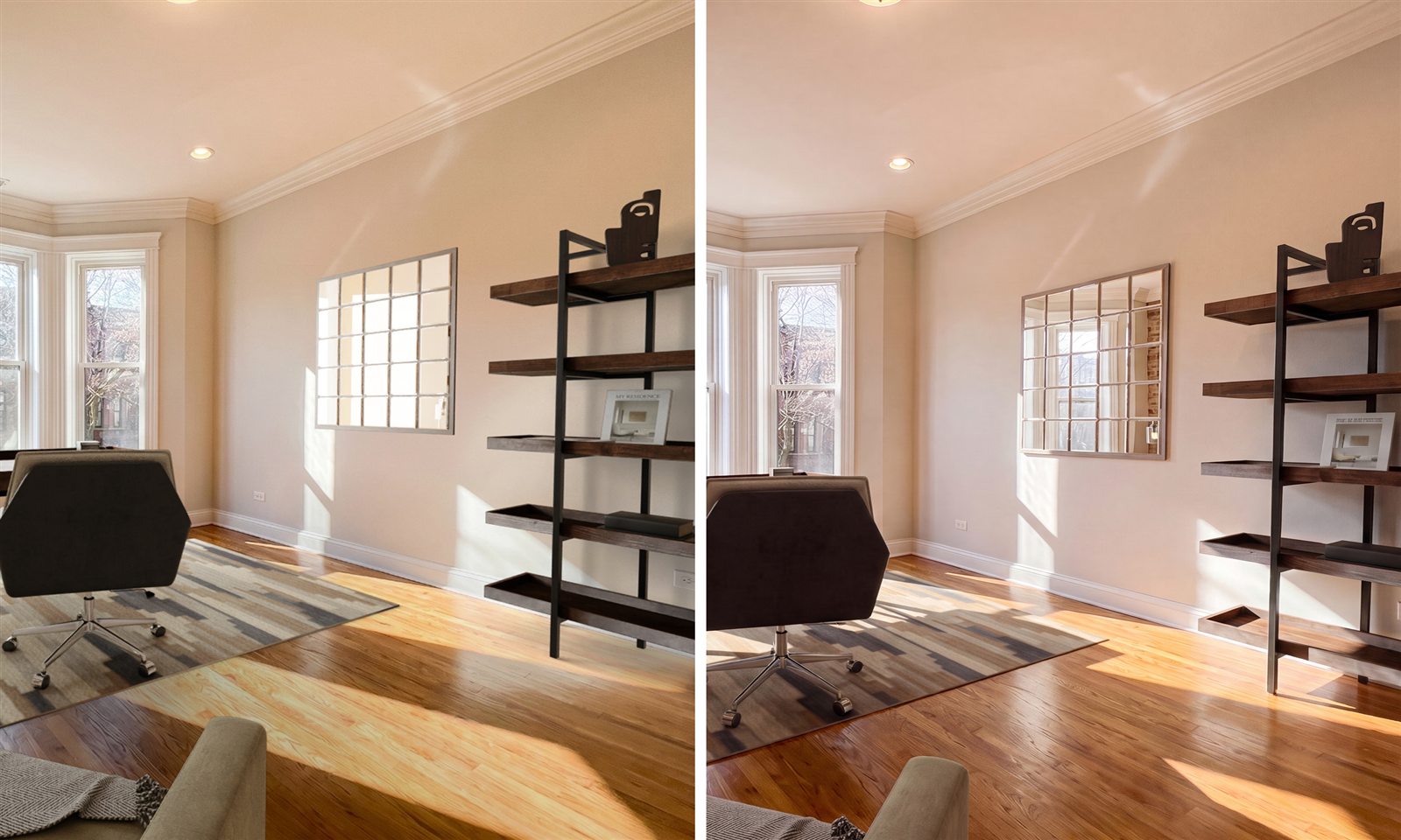 4K AI retouch — before and after
