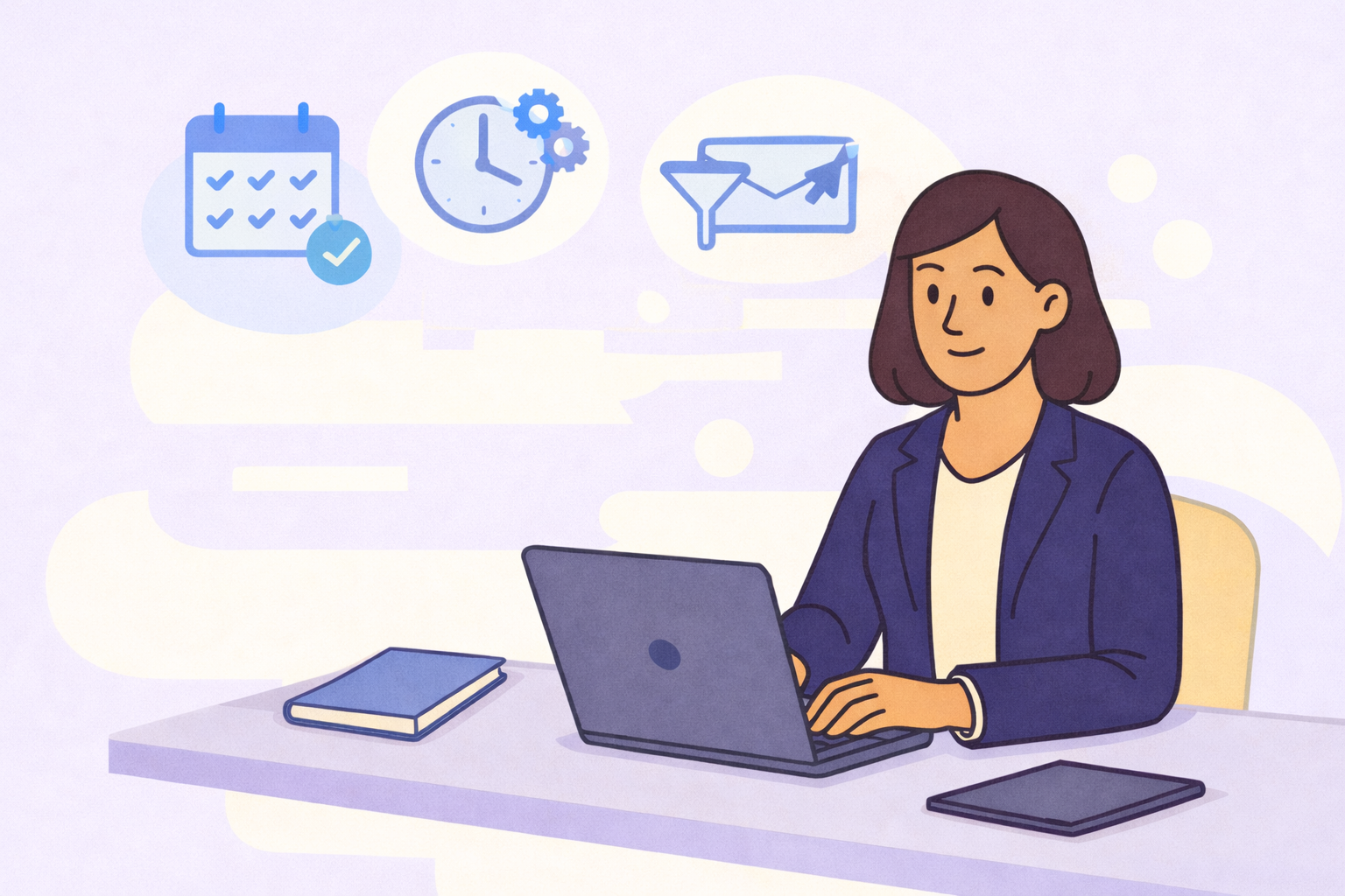 Executive Assistant Controlling Calendar