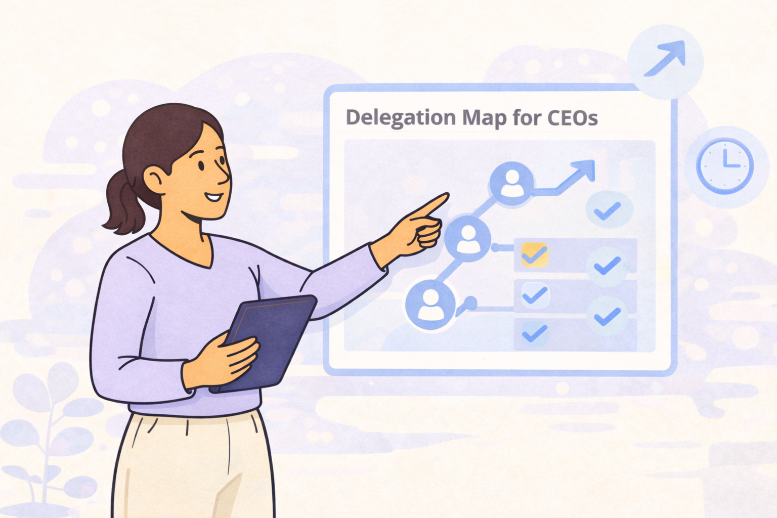 Executive Assistant 2026 Delegation Map for CEOs