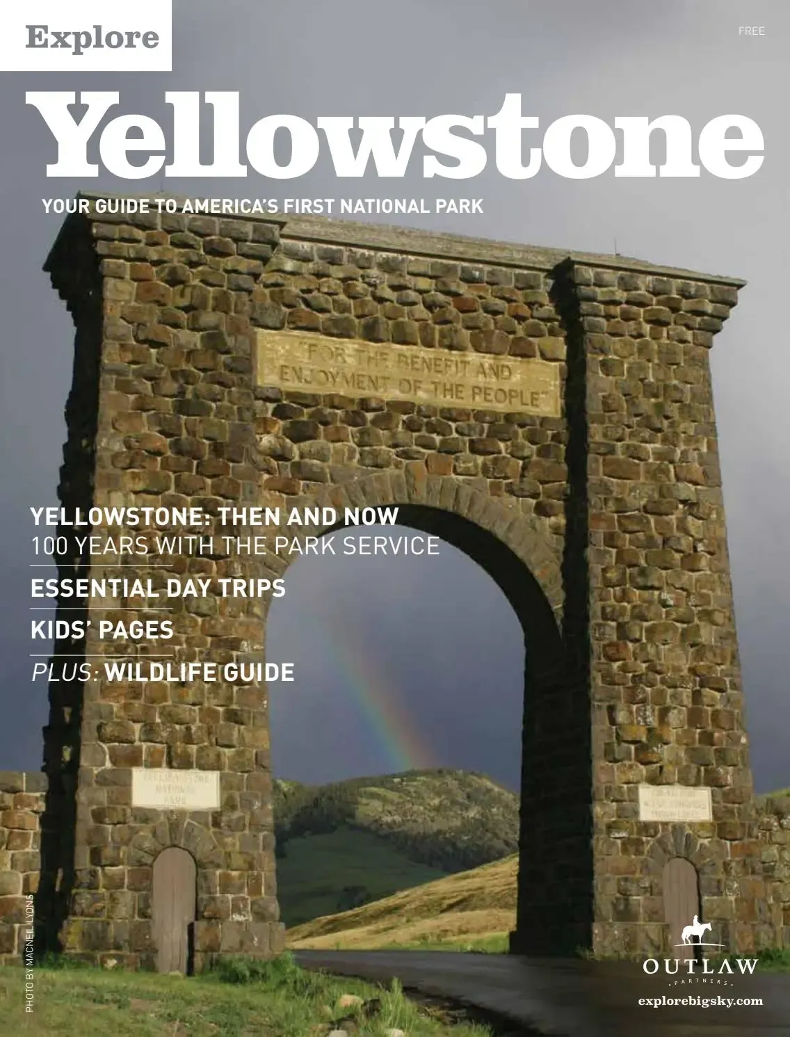 Explore Yellowstone Summer 2016 cover