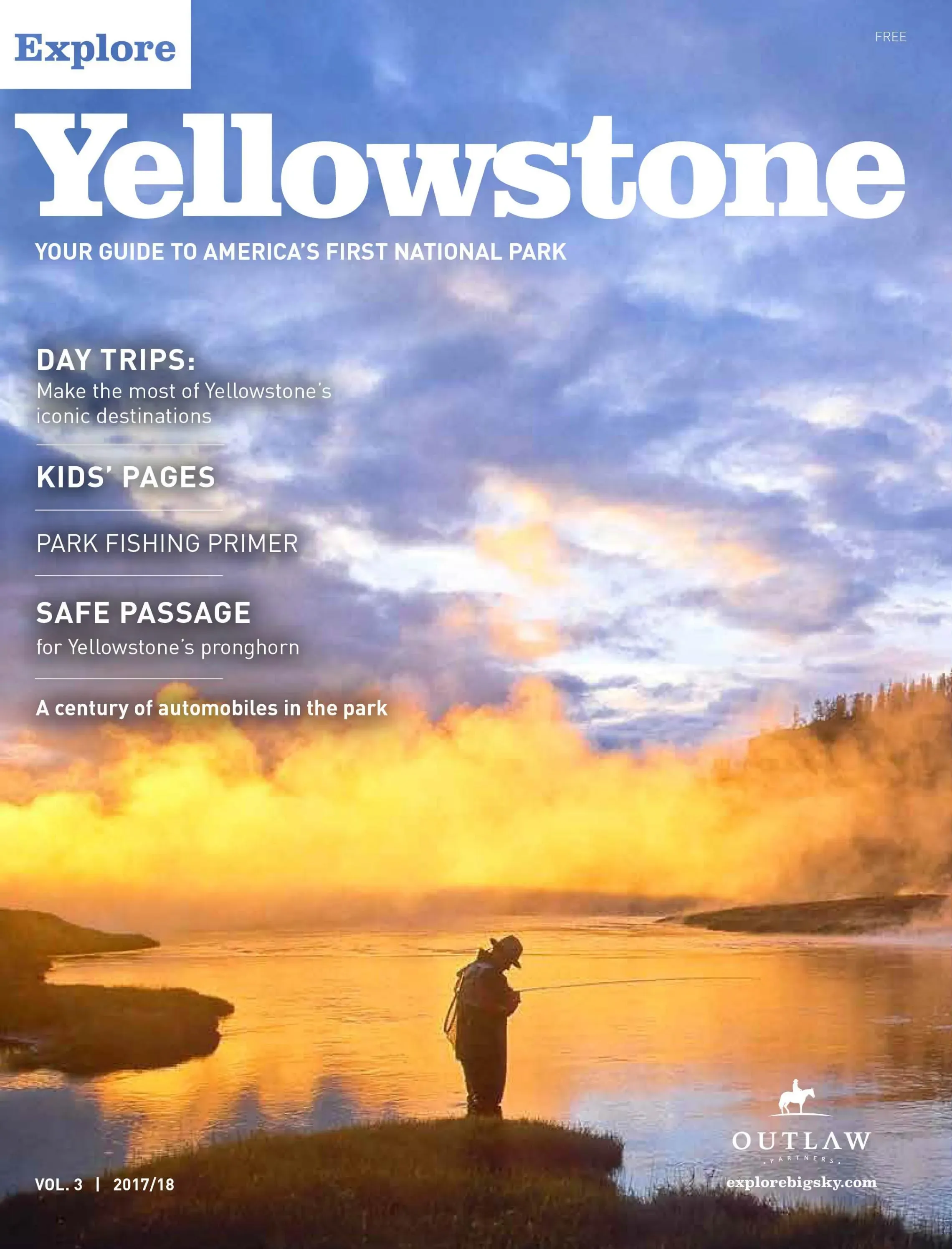 Explore Yellowstone Summer 2017 cover