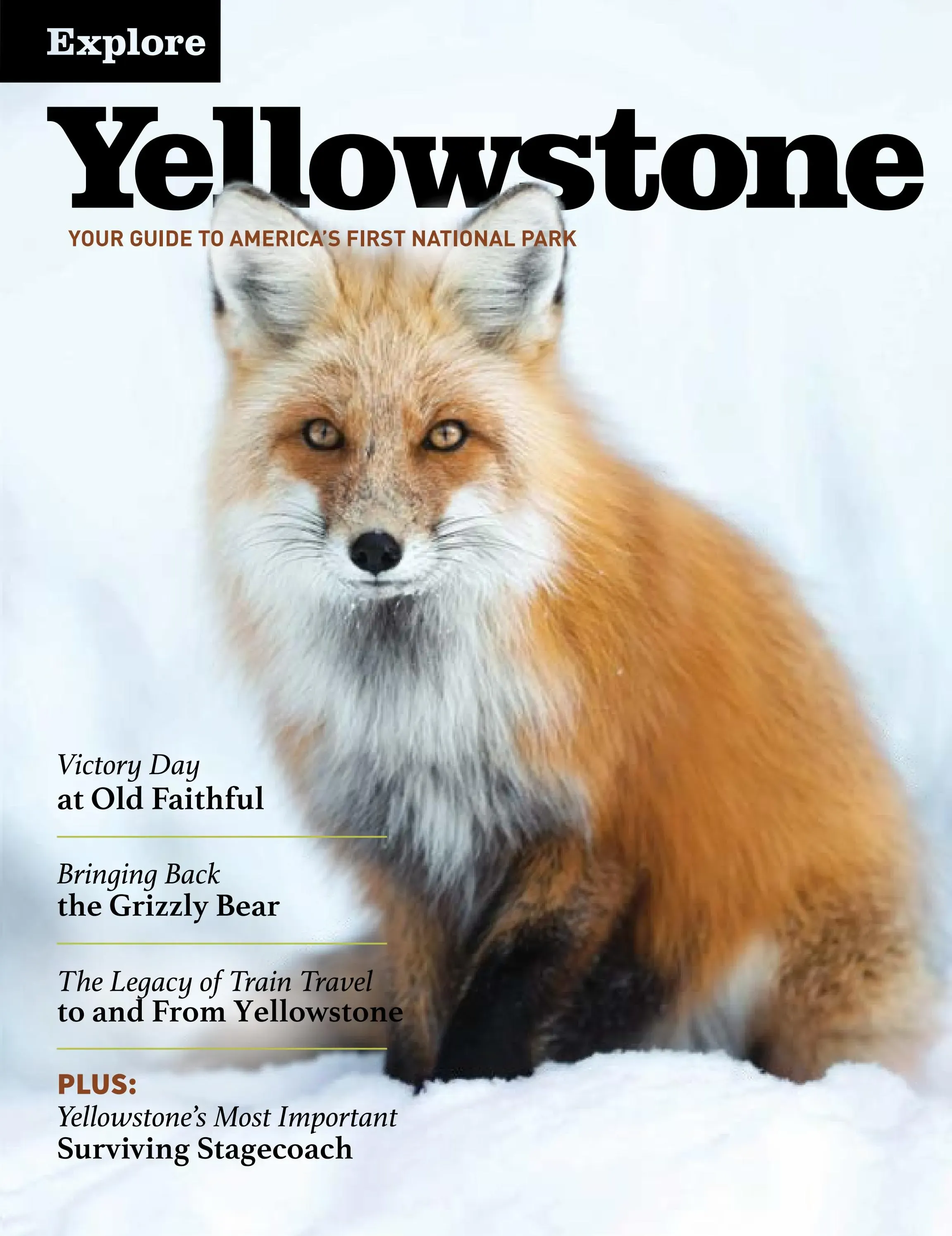 Explore Yellowstone Fall 2025 cover