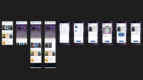 Dashboard mockup