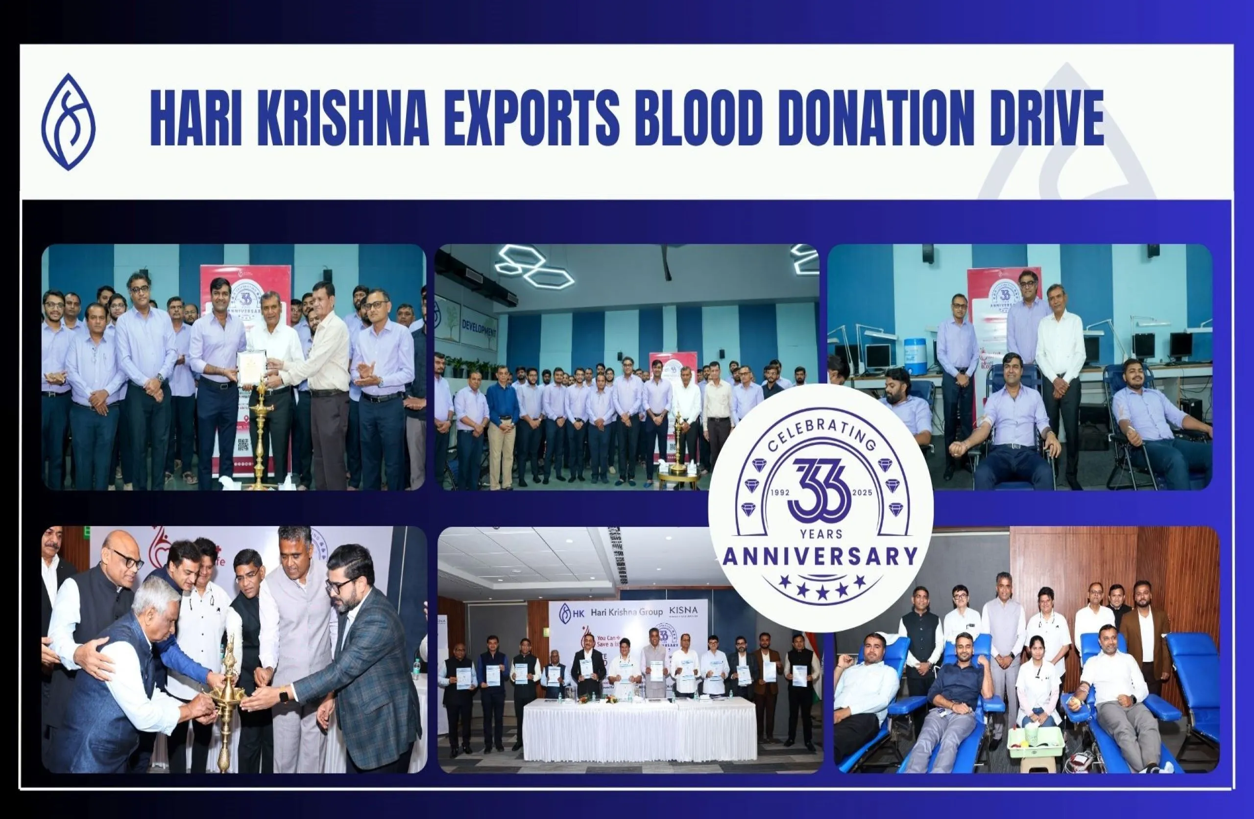 HK CELEBRATES 33 YEAR WITH BLOOD DONATION DRIVE