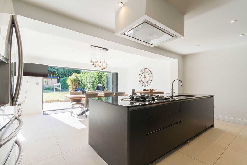 Professional property photography of a modern kitchen