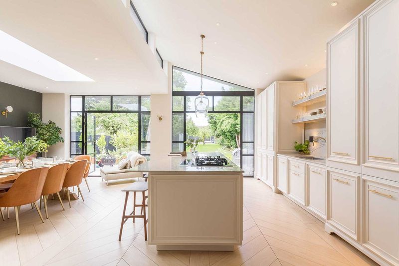Modern open-plan interior photographed by Lekas