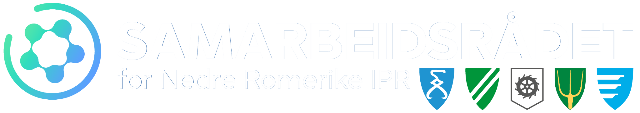 Logoen til Samarbeidsrådet for Nedre Romerike, det strategiske samarbeidet mellom kommunene Aurskog-Høland, Lørenskog, Nittedal, Rælingen og Lillestrøm kommune.