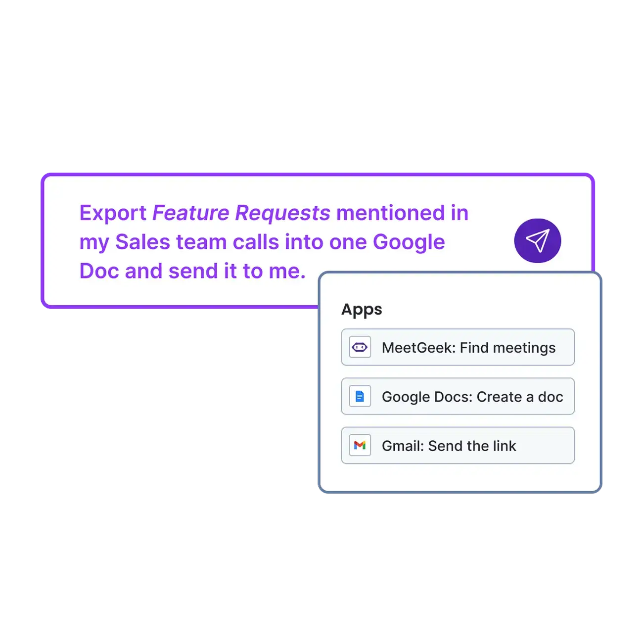 ai chat with apps