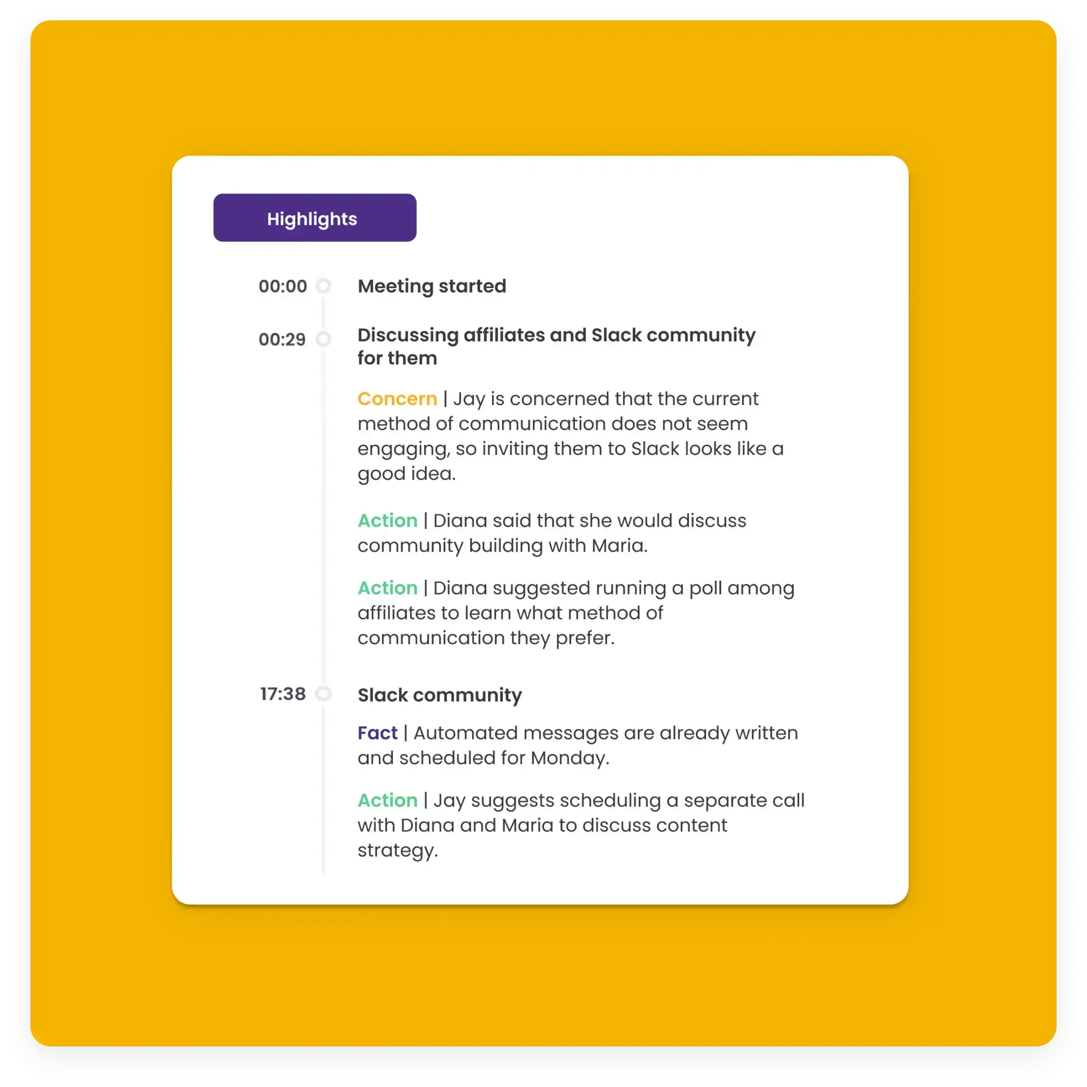 Personen nehmen am Videoanruf teil und teilen Besprechungsprotokolle über Trello, Notion, Slack