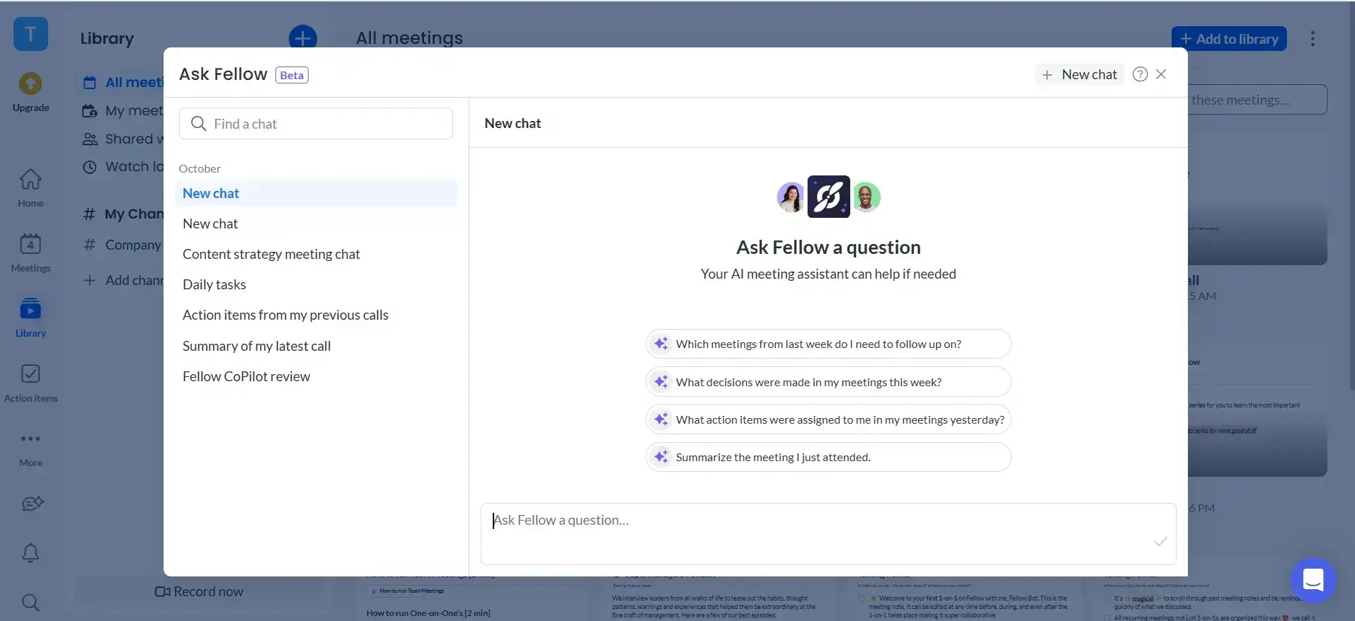Fellow's key features