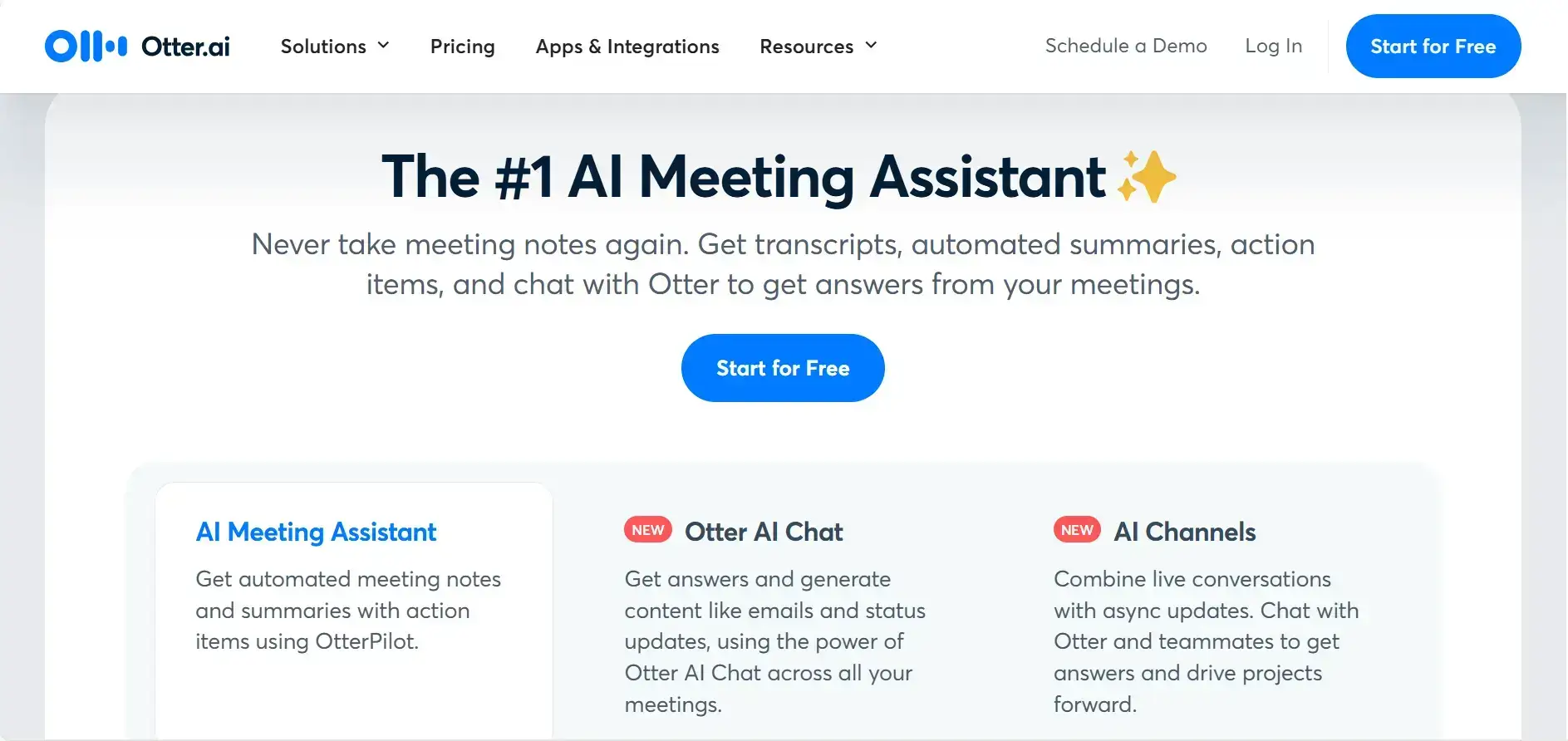 Otter AI is a decent AI note-taking app