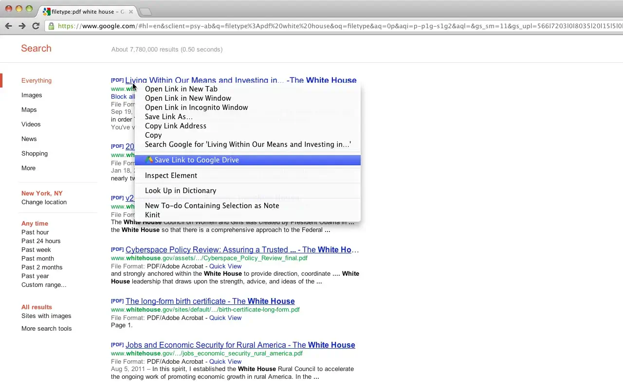 save to google drive extension