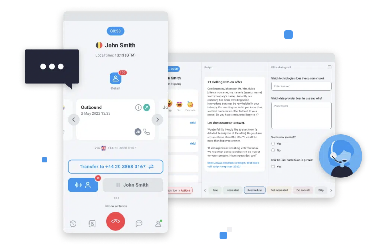 cloudtalk interface