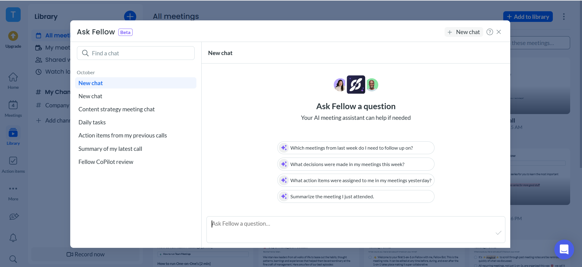 Fellow's key features