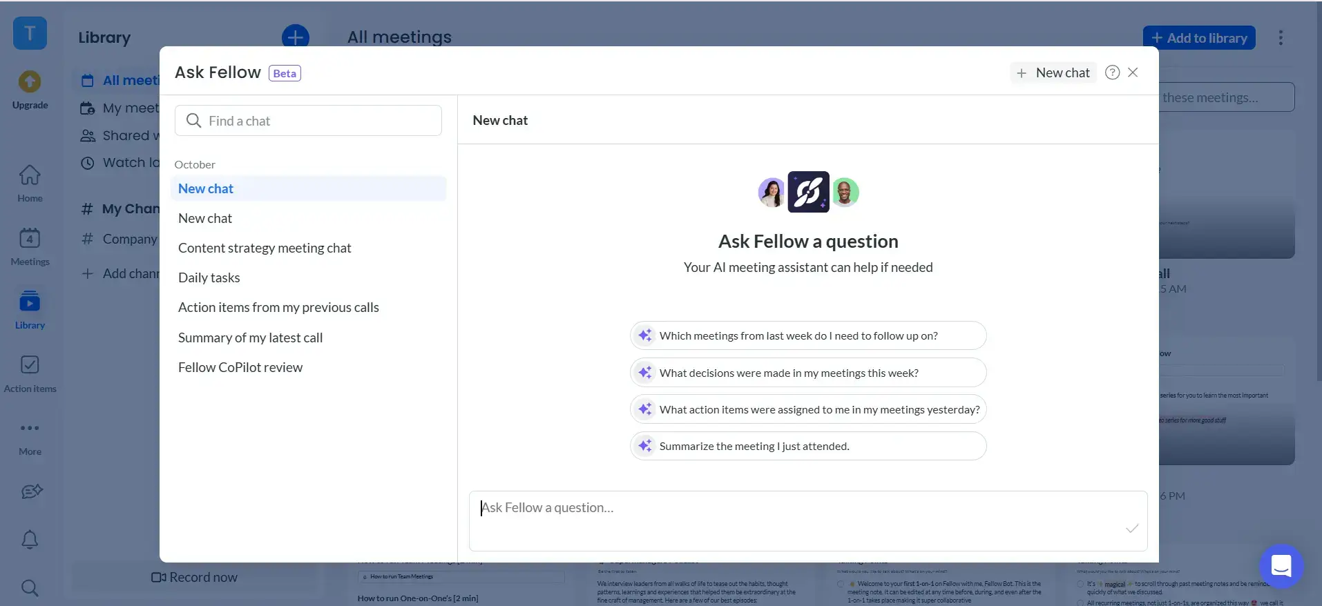 Fellow’s key features