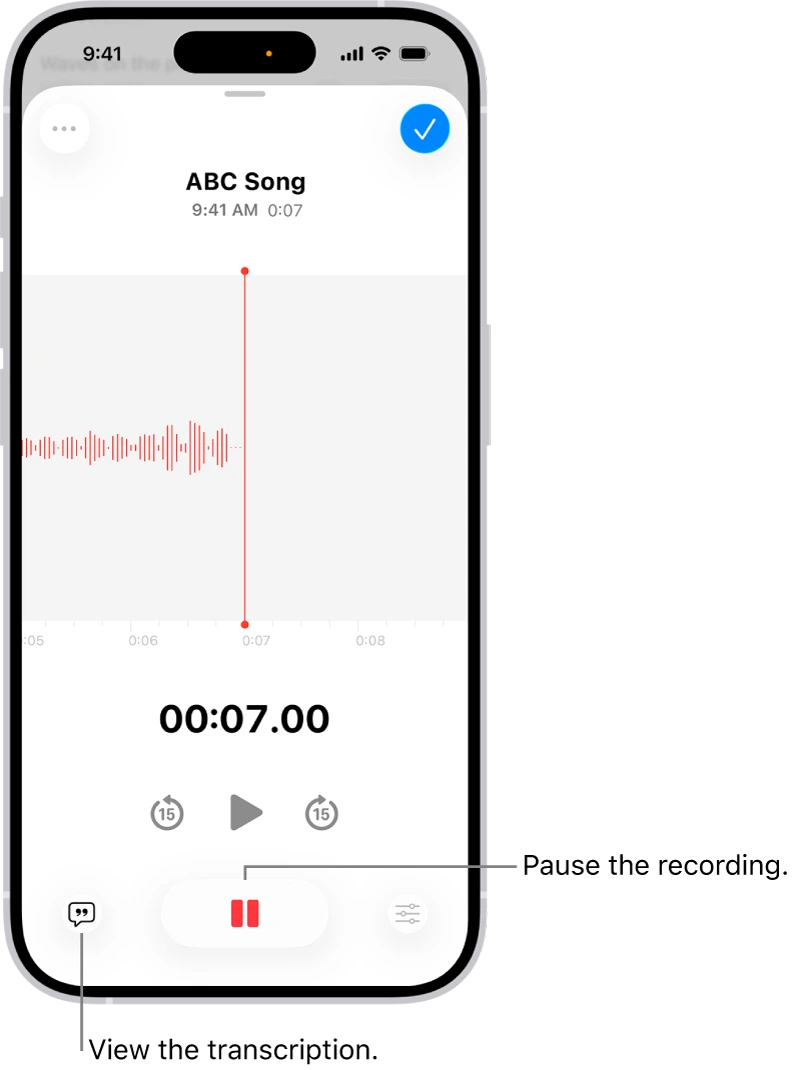 How to record a voice memo on iPhone