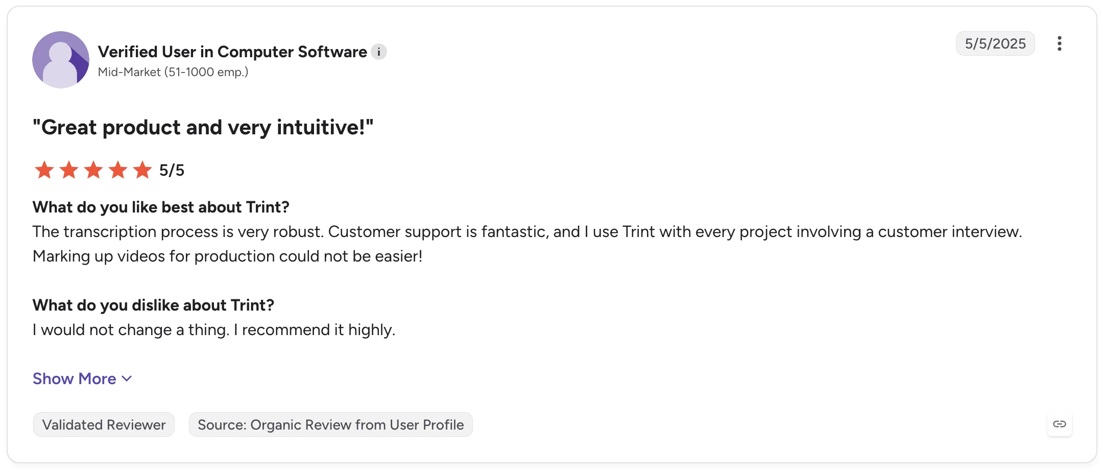 Trint G2 review