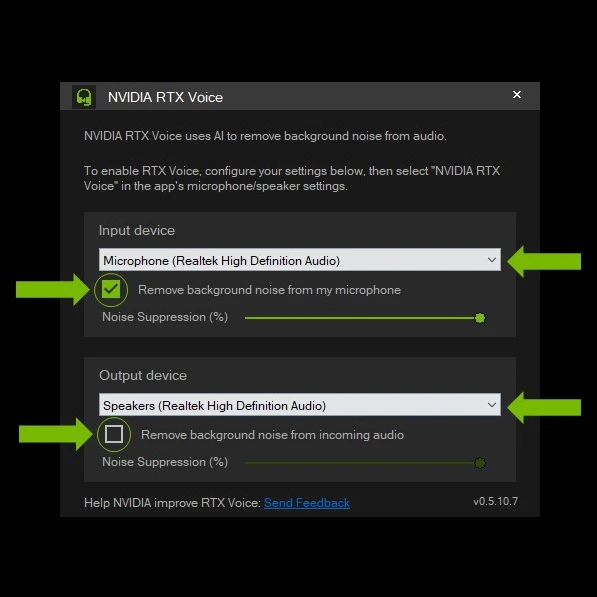 How to use NVIDIA RTX Voice