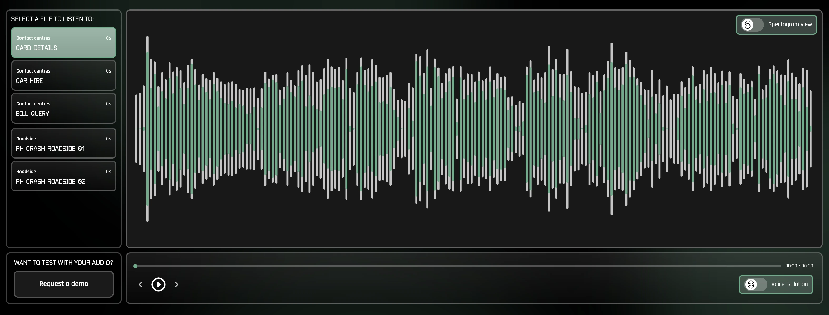 IRIS Clarity demo