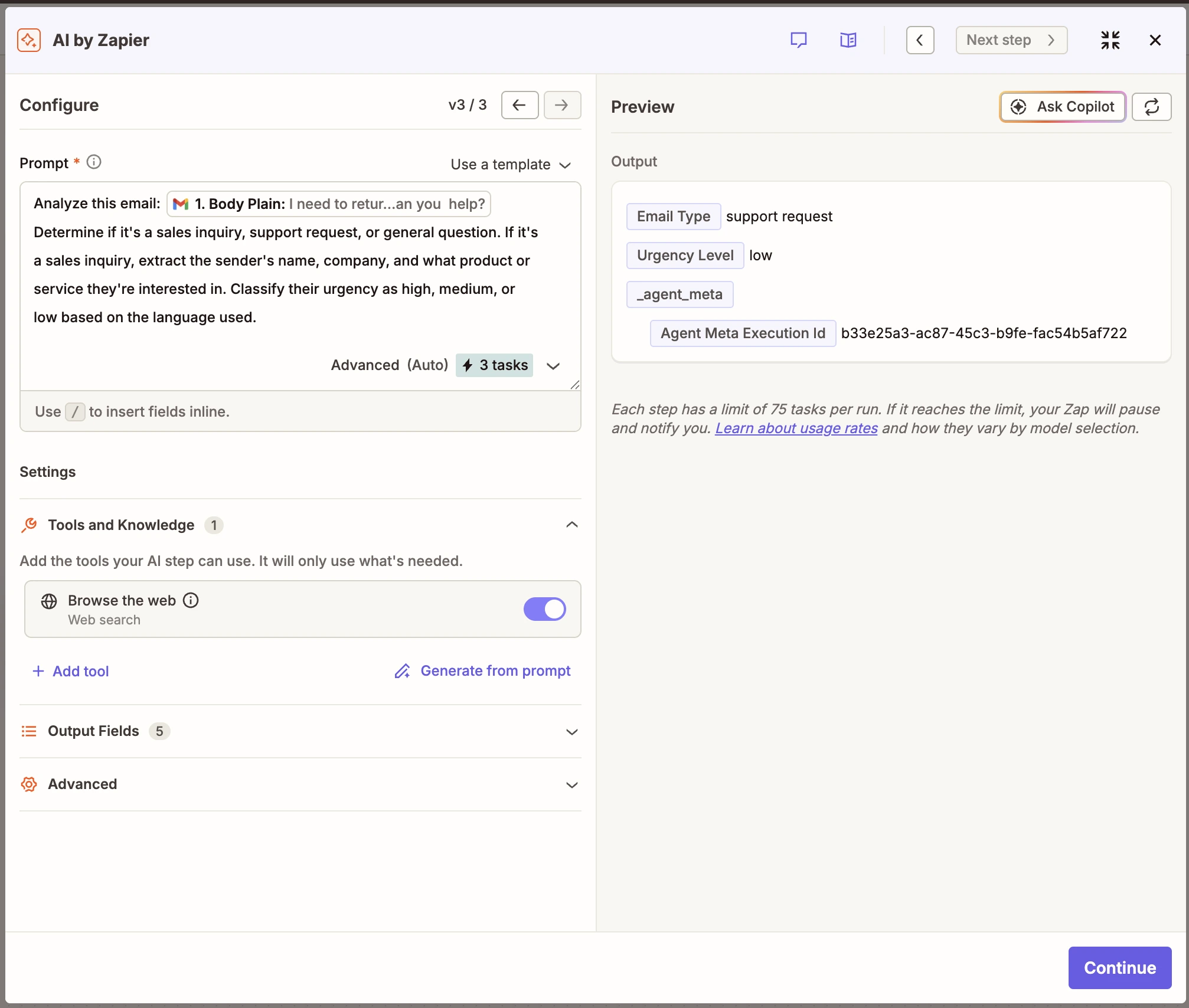 Automação com IA no Zapier