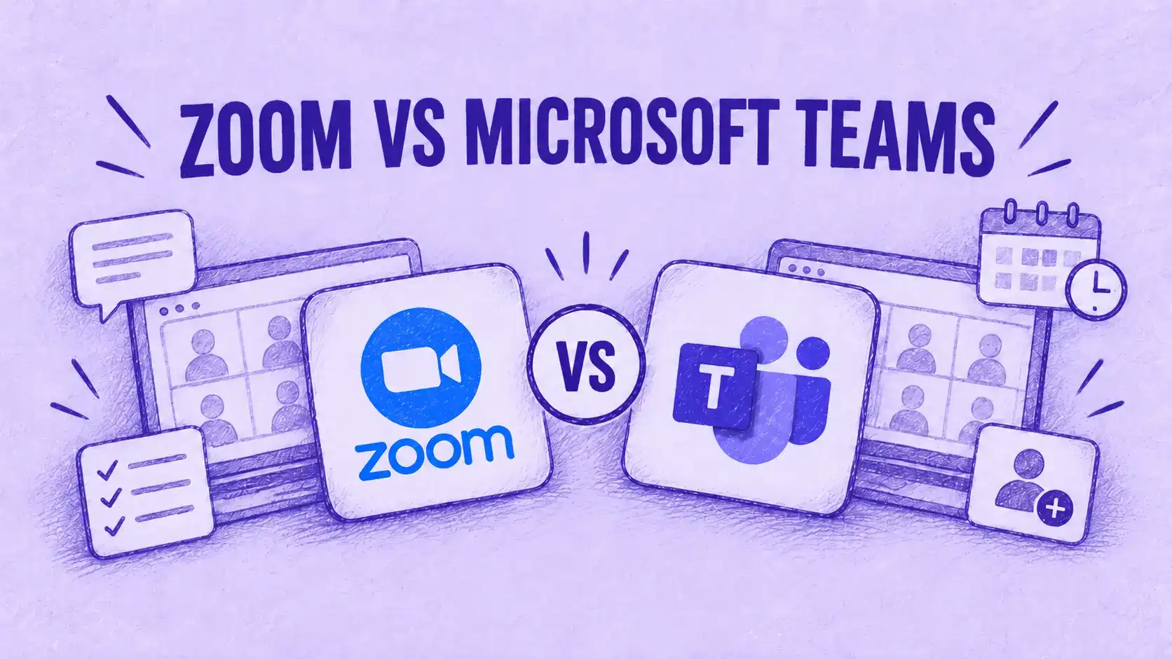 Zoom vs. Microsoft Teams: Was ist 2026 besser?
