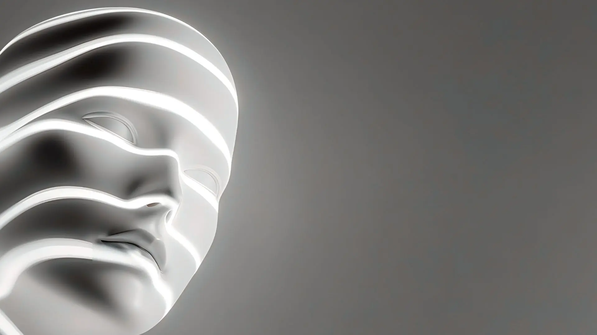 Yapay zekâ konseptli görselde bir robot kafası yer alıyor.