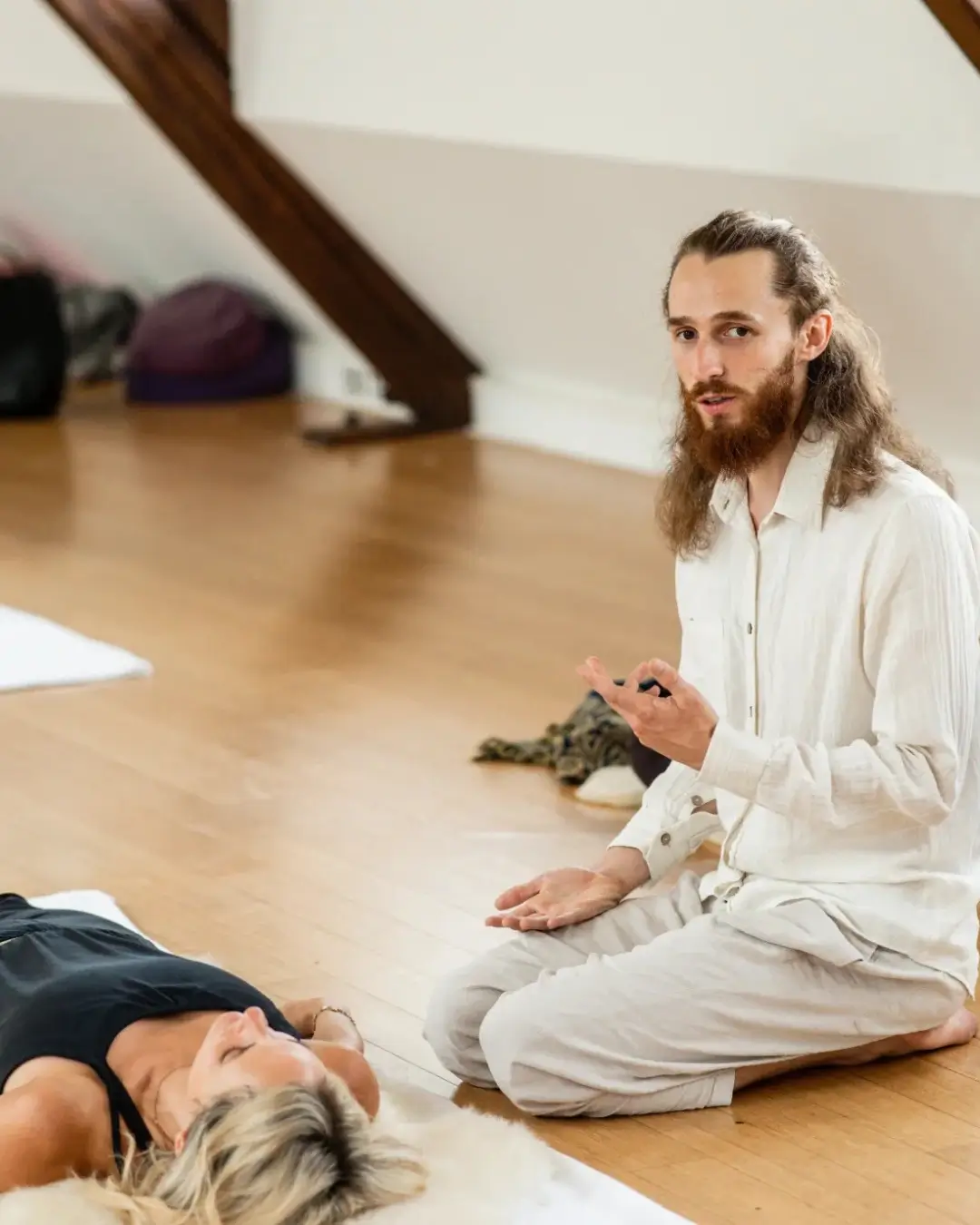 Daniel Alan lehrt in der Breathwork Ausbildung