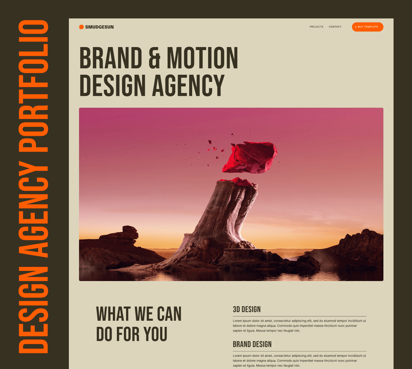 Agency & Portfolio Webflow Template