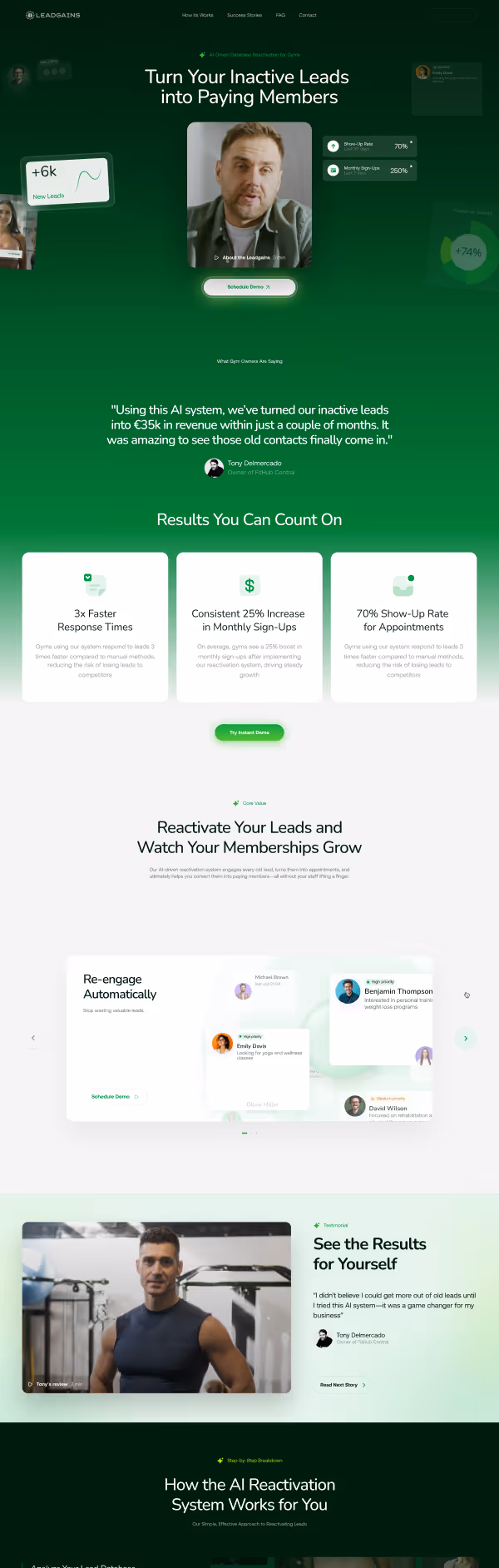 Design Concept for Leadgians