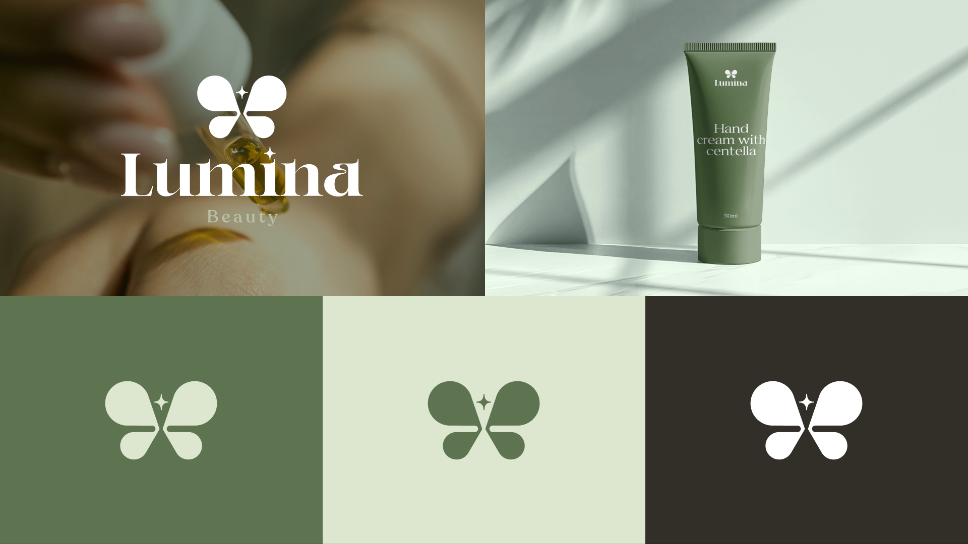 Side-by-side mockups of Ambient’s Twitter profile in light and dark mode, featuring the Dreamie sleep device banner